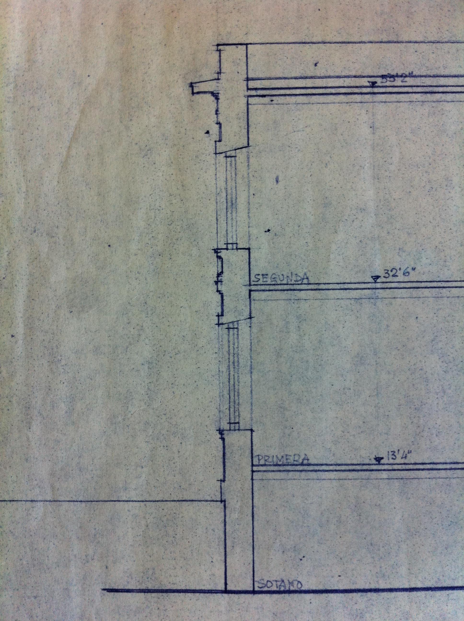 Original Drawings - Antiguo Hospital Civil - Archivo General 2010 00016